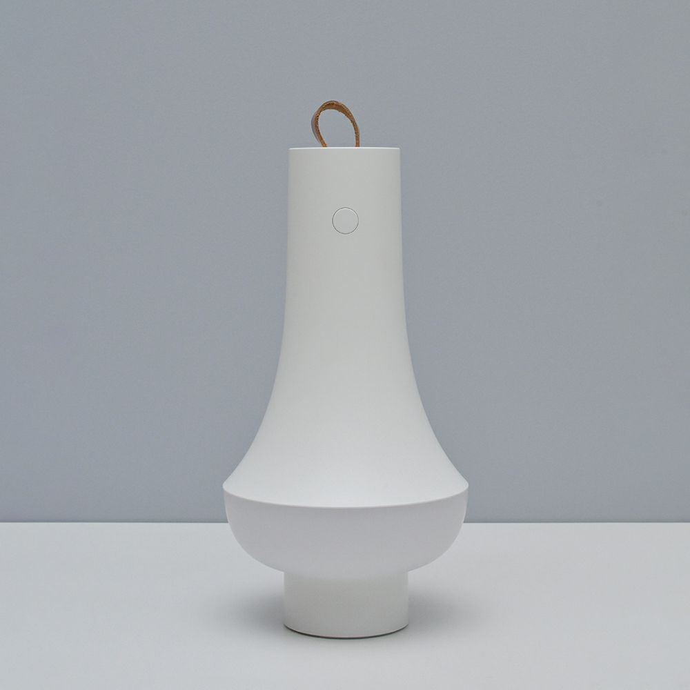 Louis Poulsen ルイスポールセン Tomoshi Portable トモシ ポータブル テーブルランプ カラー：オパール・ダークブラウン デザイン： nendo（佐藤 オオキ）