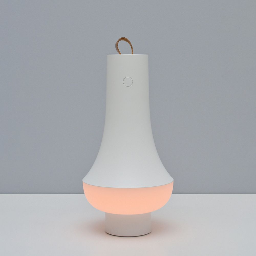 Louis Poulsen ルイスポールセン Tomoshi Portable トモシ ポータブル テーブルランプ カラー：オパール・ダークブラウン デザイン： nendo（佐藤 オオキ）