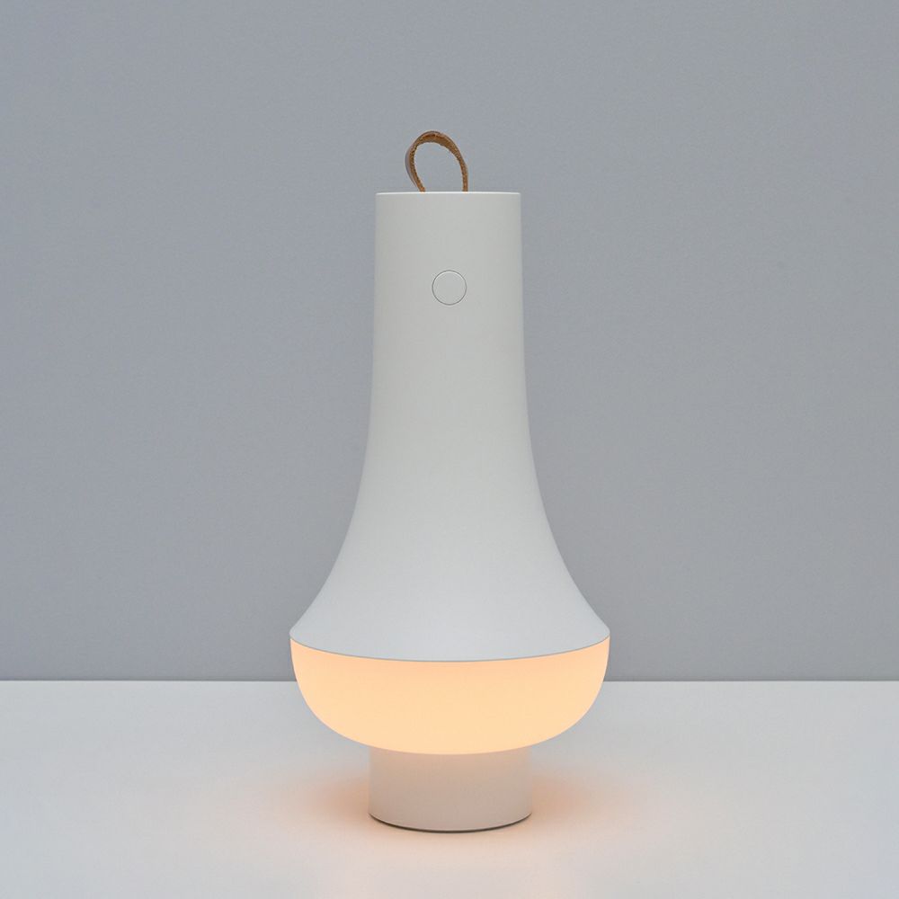 Louis Poulsen ルイスポールセン Tomoshi Portable トモシ ポータブル テーブルランプ カラー：オパール・ダークブラウン デザイン： nendo（佐藤 オオキ）