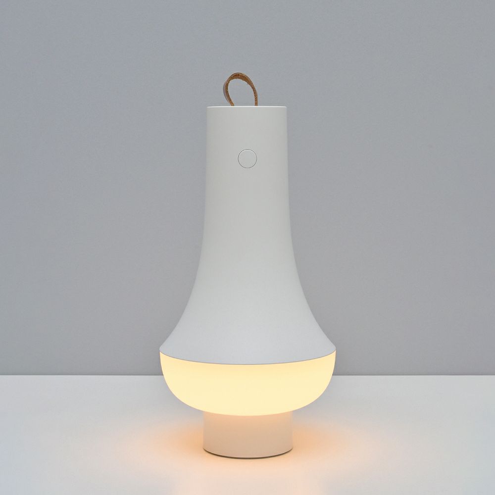 Louis Poulsen ルイスポールセン Tomoshi Portable トモシ ポータブル テーブルランプ カラー：オパール・ダークブラウン デザイン： nendo（佐藤 オオキ）