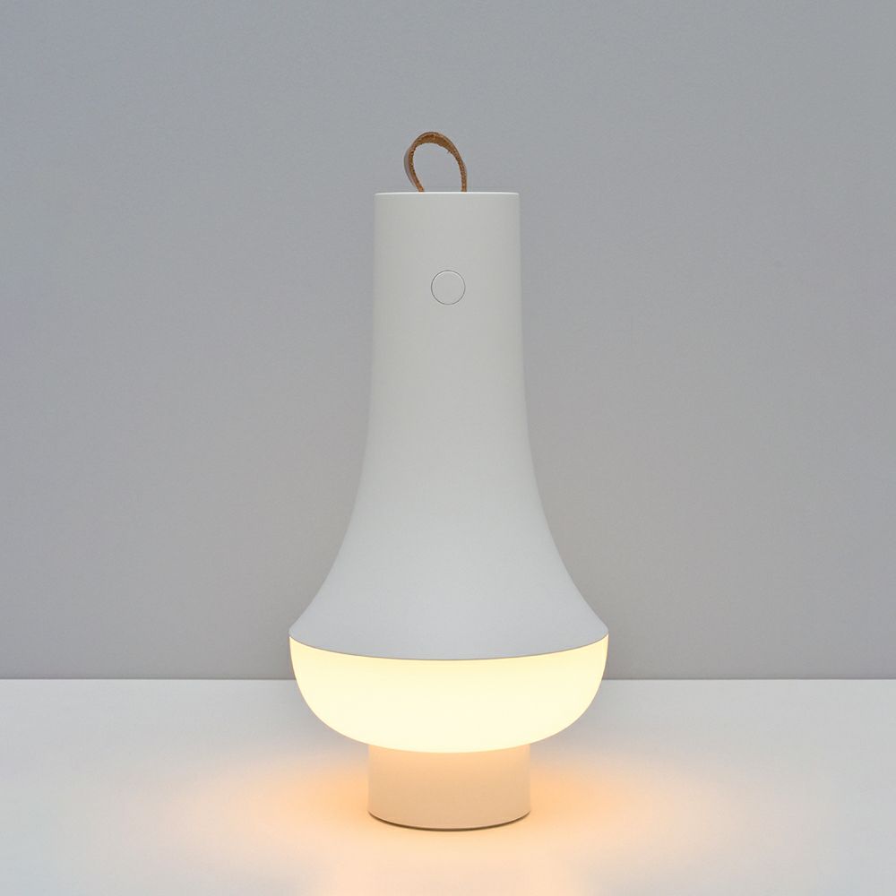 Louis Poulsen ルイスポールセン Tomoshi Portable トモシ ポータブル テーブルランプ カラー：オパール・ダークブラウン デザイン： nendo（佐藤 オオキ）