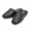 WINCL ウィンクル Leather Slippers レザースリッパ ブラック