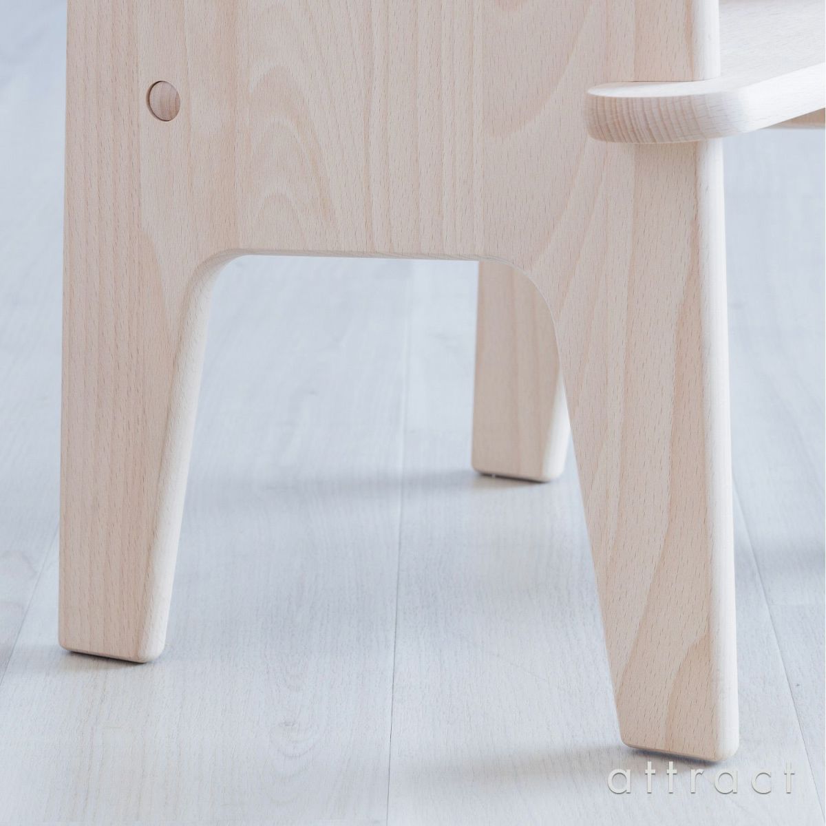 Carl Hansen & Son カール・ハンセン＆サン CH410 Peter's Chair ピーターズ チェア チルドレン 子供用 ビーチ（無塗装） デザイン：ハンス・J・ウェグナー