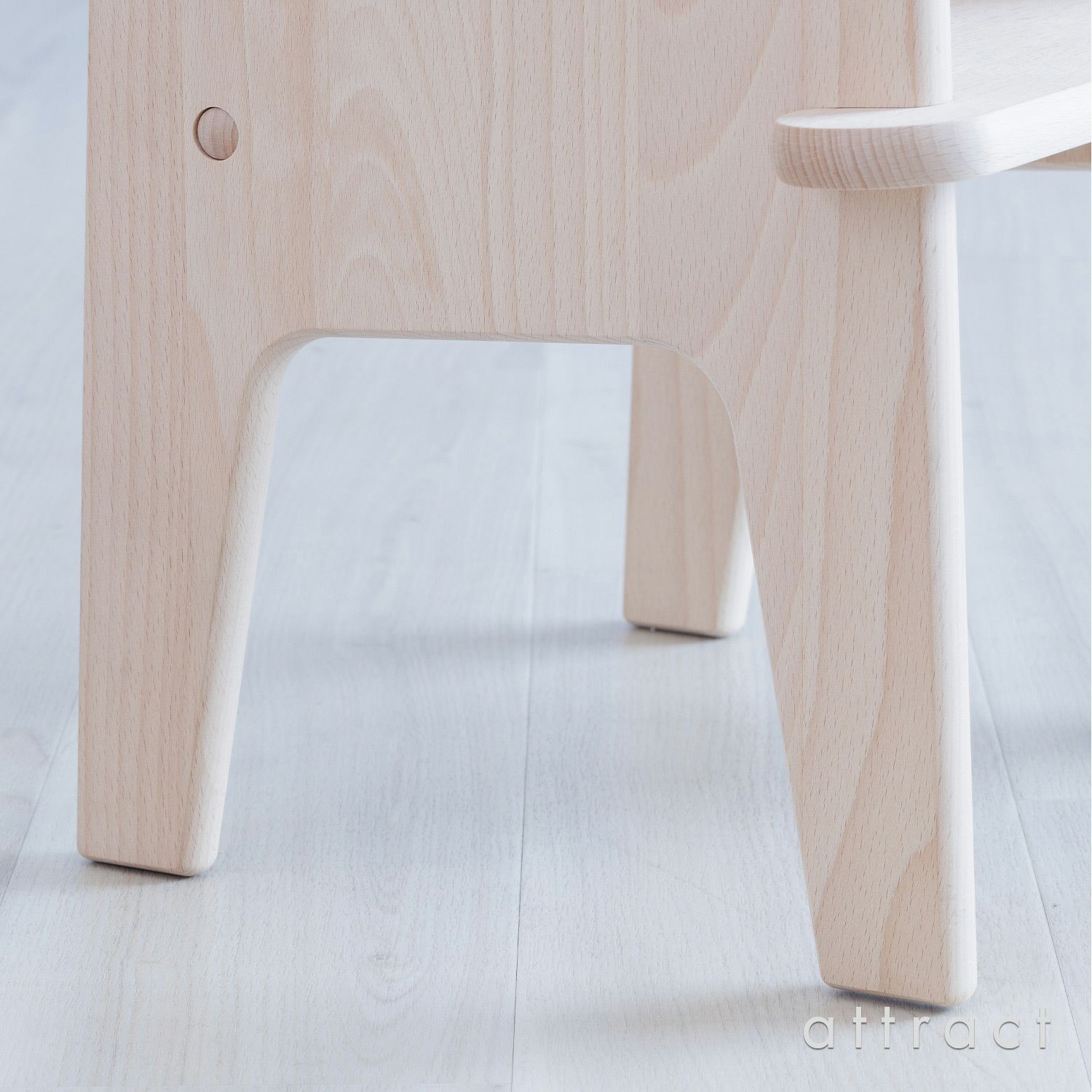 Carl Hansen & Son カール・ハンセン＆サン CH410 Peter's Chair ピーターズ チェア チルドレン 子供用 ビーチ（無塗装） デザイン：ハンス・J・ウェグナー