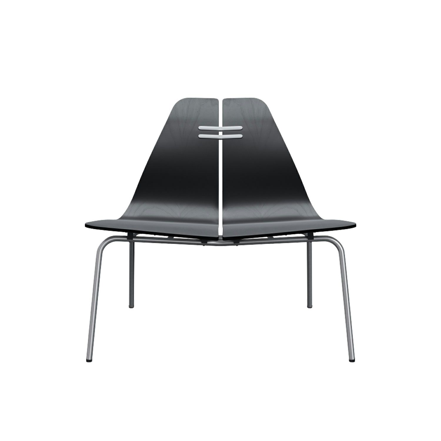 FRITZ HANSEN フリッツ・ハンセン PK23 ラウンジチェア カラードアッシュ カラー：ブラック ベースカラー：2色 デザイン：ポール・ケアホルム