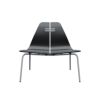 FRITZ HANSEN フリッツ・ハンセン PK23 ラウンジチェア カラードアッシュ カラー：ブラック ベースカラー：2色 デザイン：ポール・ケアホルム