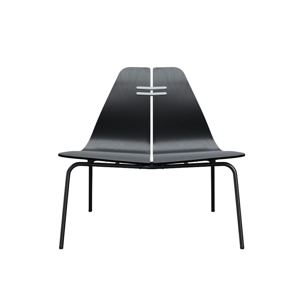 FRITZ HANSEN フリッツ・ハンセン PK23 ラウンジチェア カラードアッシュ カラー：ブラック ベースカラー：2色 デザイン：ポール・ケアホルム