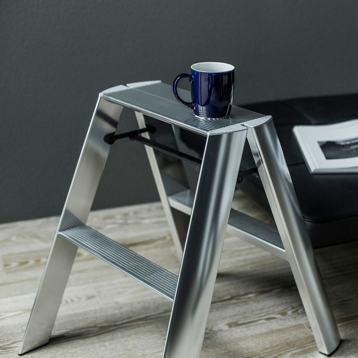 METAPHYS メタフィス lucano ルカーノ Premium Edition プレミアムエディション 94010 2-Step Step Stool 2段 脚立 10周年記念 メタルカラー