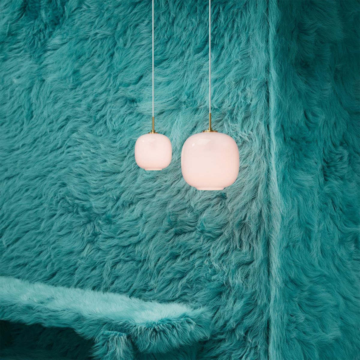 Louis Poulsen ルイスポールセン VL45 Radiohouse ラジオハウス ペンダント Φ250mm カラー：ペール・ローズ デザイン：ヴィルヘルム・ラウリッツェン