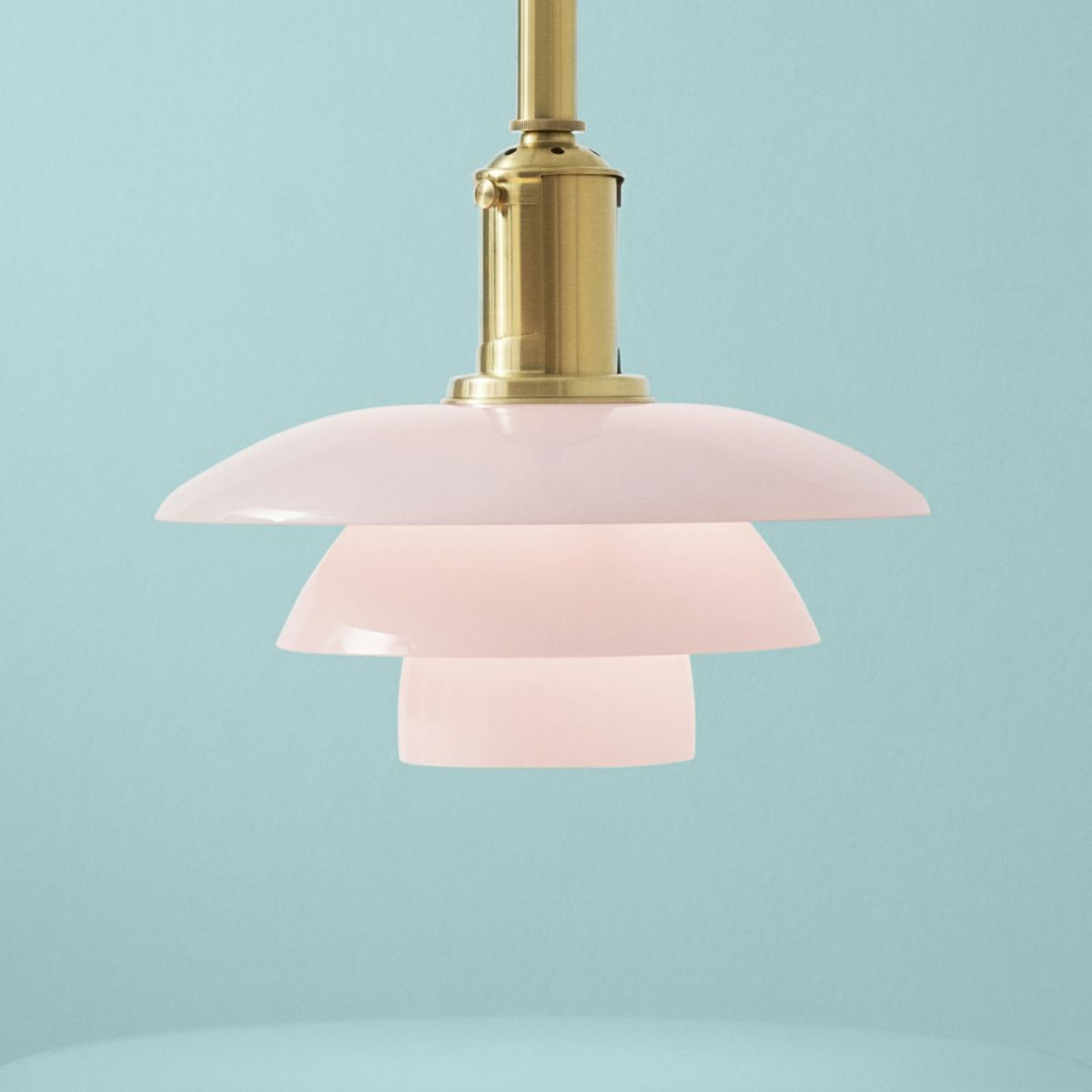 Louis Poulsen ルイスポールセン PH 3/3 Pendant ペンダントライト Φ285mm カラー：ペール・ローズ （真鍮 無塗装・ブラス） ポール・ヘニングセン