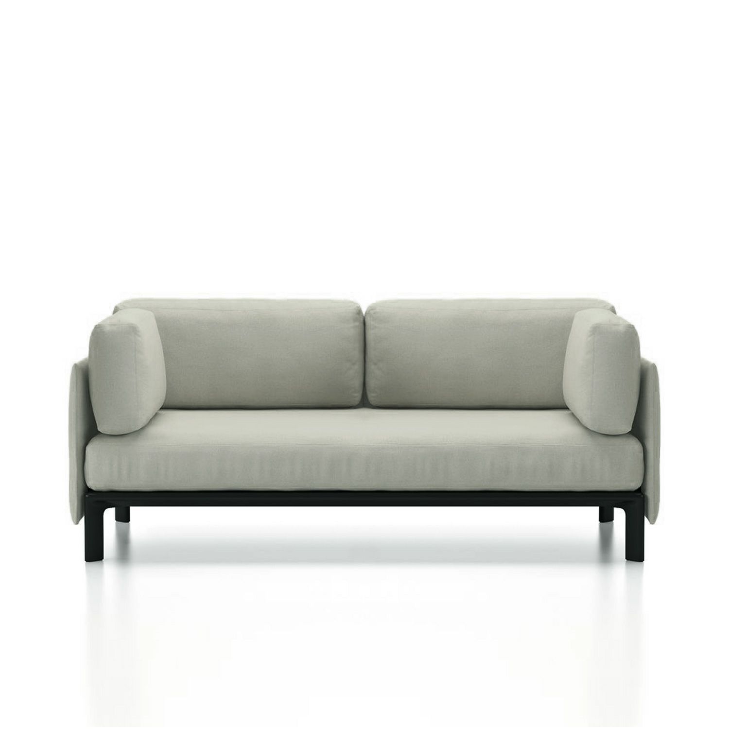 Vitra ヴィトラ Anagram Sofa アナグラム ソファ 2P 2シーター アルミニウムベース （カラー：3色） ファブリック：F80（Dumet デュメ） デザイン：パンター ＆ トゥーロン