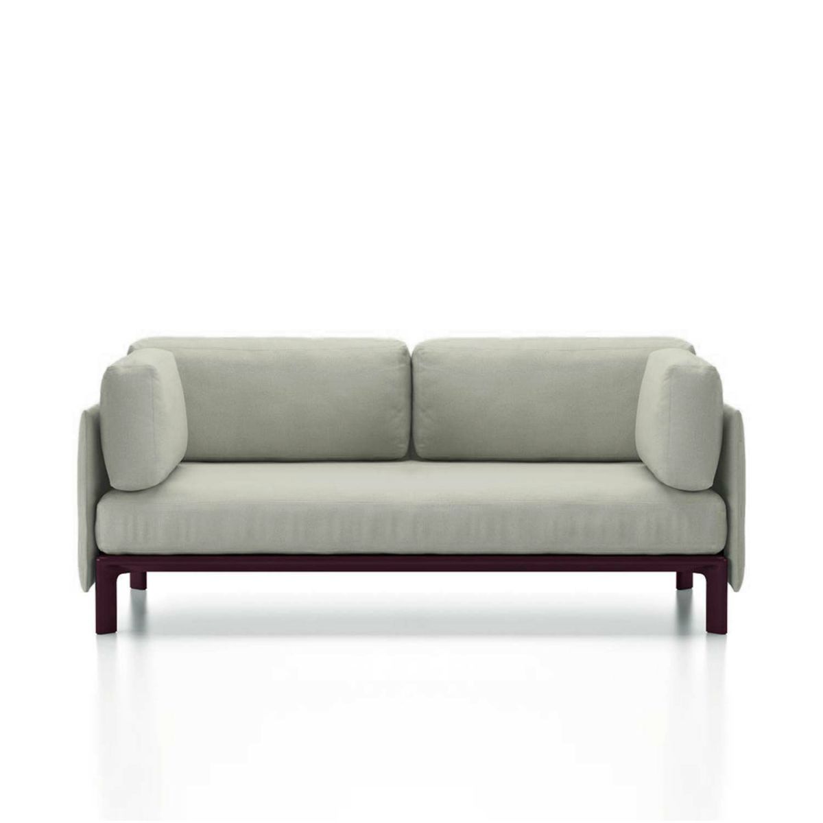 Vitra ヴィトラ Anagram Sofa アナグラム ソファ 2P 2シーター アルミニウムベース （カラー：3色） ファブリック：F80（Dumet デュメ） デザイン：パンター ＆ トゥーロン