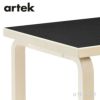 Artek アルテック TABLE 86 テーブル 86 サイズ：210×100cm 厚み 5cm カラー：３色 デザイン：アルヴァ・アアルト