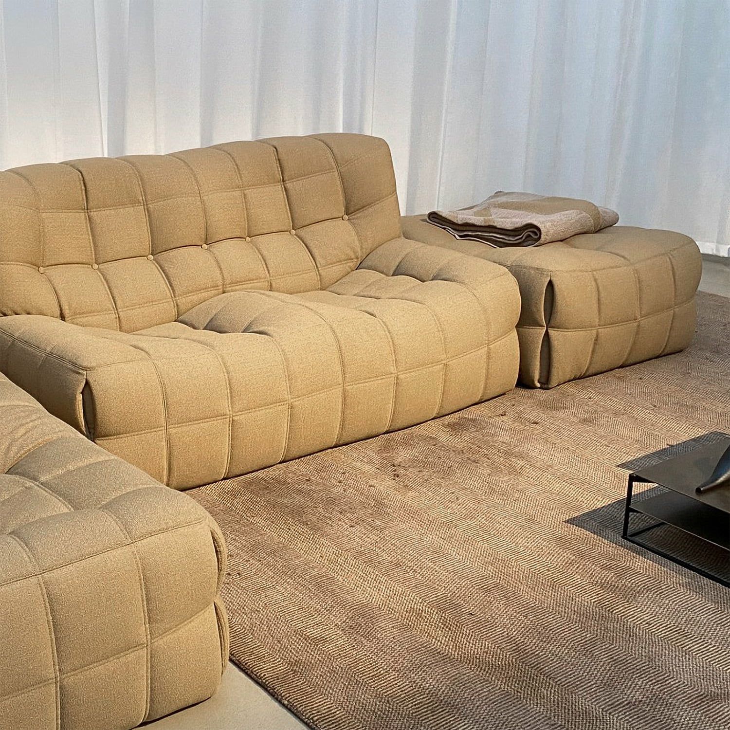 ligne roset リーン・ロゼ ROSETKashima ロゼカシマ 2P ソファ 2人掛け ファブリック：Lランク（ウルトラスエード HP） デザイン：ミッシェル・デュカロワ