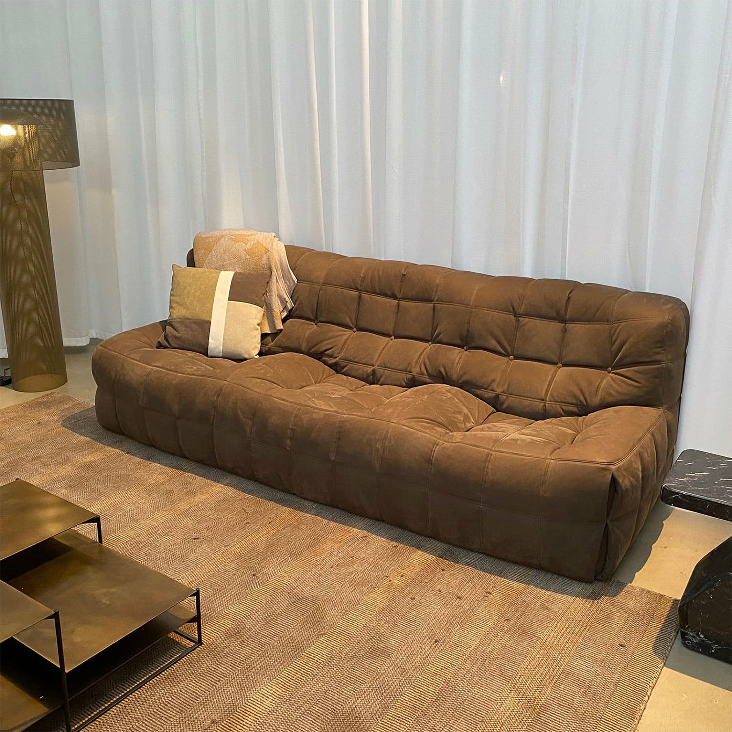 ligne roset リーン・ロゼ ROSETKashima ロゼカシマ 2P ソファ 2人掛け ファブリック：Lランク（ウルトラスエード HP） デザイン：ミッシェル・デュカロワ