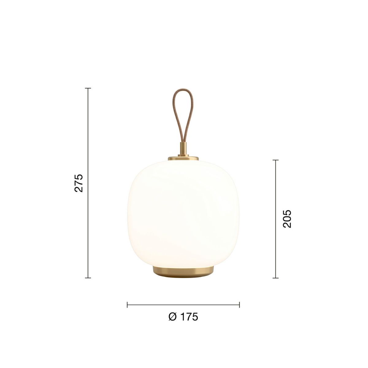 Louis Poulsen ルイスポールセン VL 45 Radiohouse Portable Lamp ラジオハウス ポータブルランプ 充電式 Φ175mm カラー：ペール・イエロー デザイン：ヴィルヘルム・ラウリッツェン