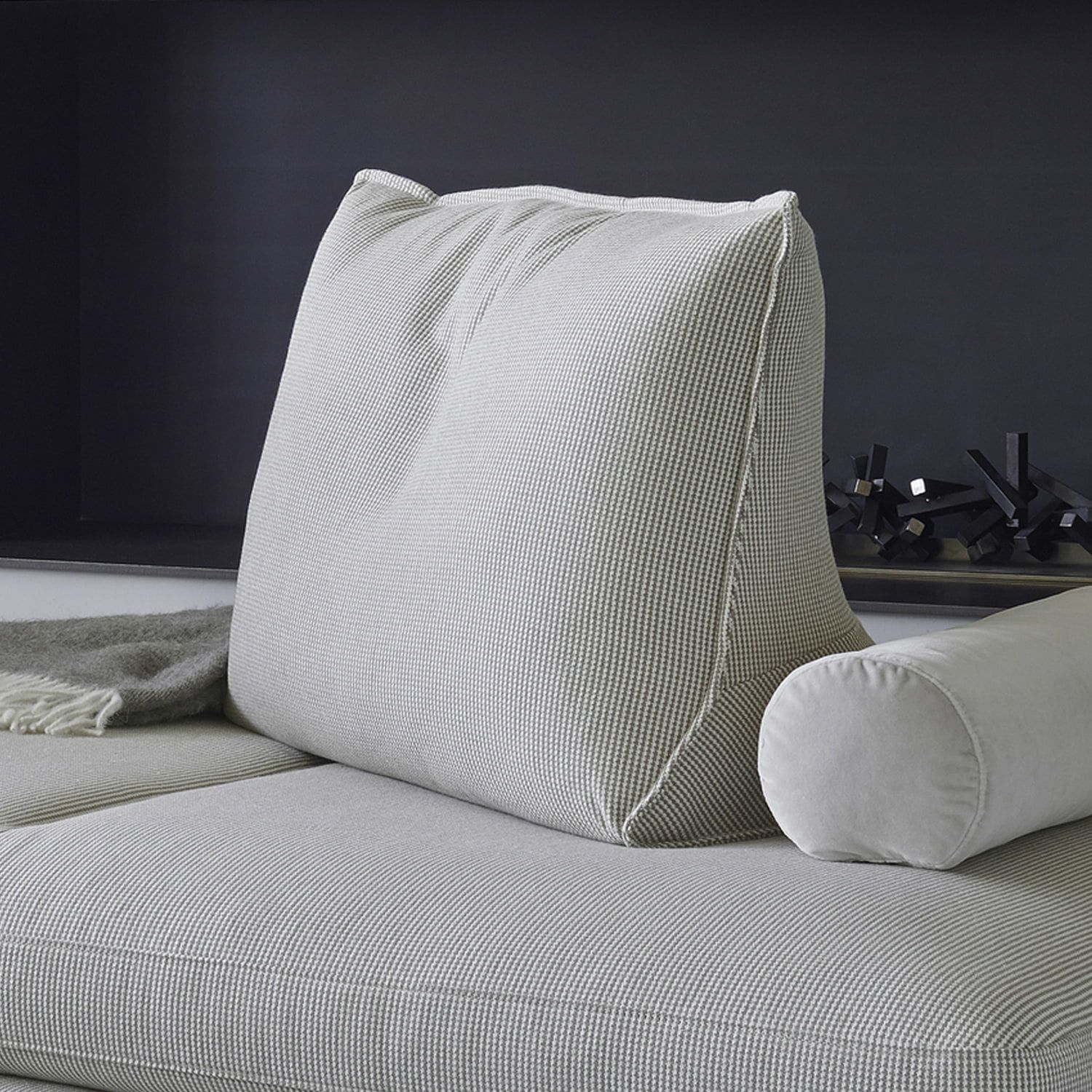 ligne roset リーン・ロゼ ROSETPrado ロゼプラド 3P ソファ 3人掛け ファブリック：Lランク（ウルトラスエード HP） 背クッション：3点セット デザイン：クリスチャン・ウェルナー