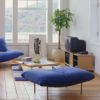 ligne roset リーン・ロゼ ROSETCalin type-2 ロゼカラン タイプ2 1P ソファ 1人掛け ファブリック：Lランク（アクアクリーン） ベース：スチールレッグ 張り込みタイプ リクライニング付き デザイン：パスカル・ムールグ