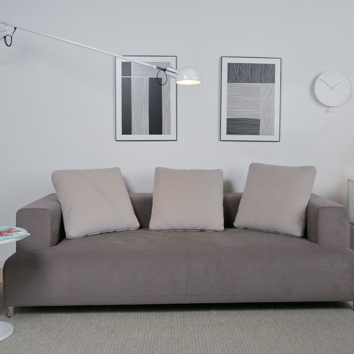 ligne roset リーン・ロゼ ROSETOpium ロゼオピューム 3P ソファ 3人掛け ファブリック：Lランク（ウルトラスエード HP） デザイン：ディジェ・ゴメズ