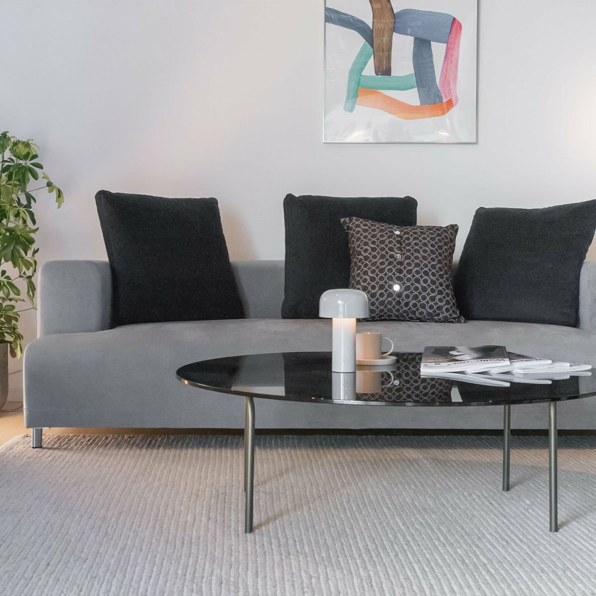 ligne roset リーン・ロゼ ROSETOpium ロゼオピューム 3P ソファ 3人掛け ファブリック：Lランク（ウルトラスエード HP） デザイン：ディジェ・ゴメズ
