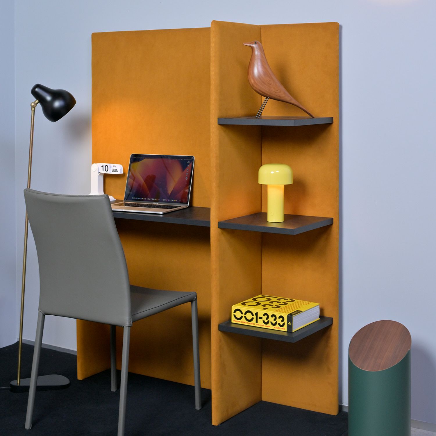 ligne roset リーン・ロゼ ROSETSoftwall ソフトウォール デスク スクリーン ファブリック：Lランク（ウルトラスエード HP） デザイン：ブセッティ・ガルティ・レダエリ