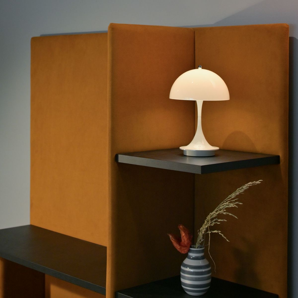 ligne roset リーン・ロゼ ROSETSoftwall ソフトウォール デスク スクリーン ファブリック：Lランク（ウルトラスエード HP） デザイン：ブセッティ・ガルティ・レダエリ