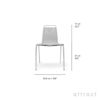 Carl Hansen & Son カール・ハンセン＆サン BA103 ダイニングテーブル Φ110cm ホワイトラミネート×オーク（オイルフィニッシュ） 1台 + PK1 ダイニングチェア ステンレスフレーム 2脚 セット