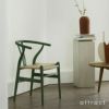 Carl Hansen & Son カール・ハンセン＆サン BA103 ダイニングテーブル Φ110cm ホワイトラミネート×オーク（オイルフィニッシュ） 1台 + CH24 Yチェア SOFT ビーチ （マット仕上げ） ソフトカラー （全9色） 2脚 セット