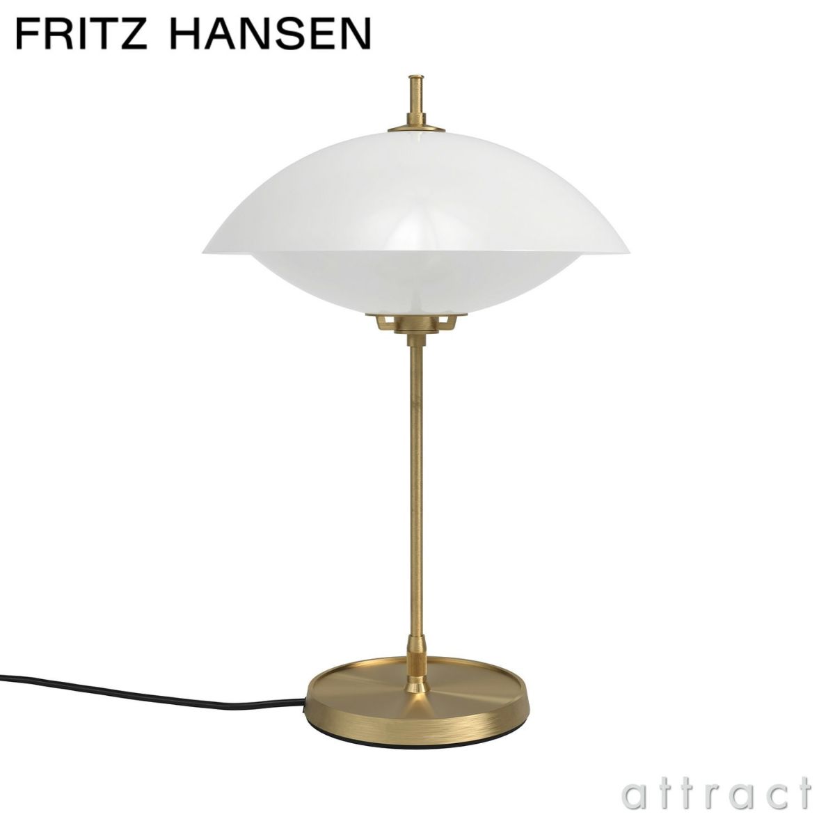 FRITZ HANSEN フリッツ・ハンセン CLAM TABLE クラム テーブルランプ カラー：オパールガラス デザイン：アーム＆ルンド