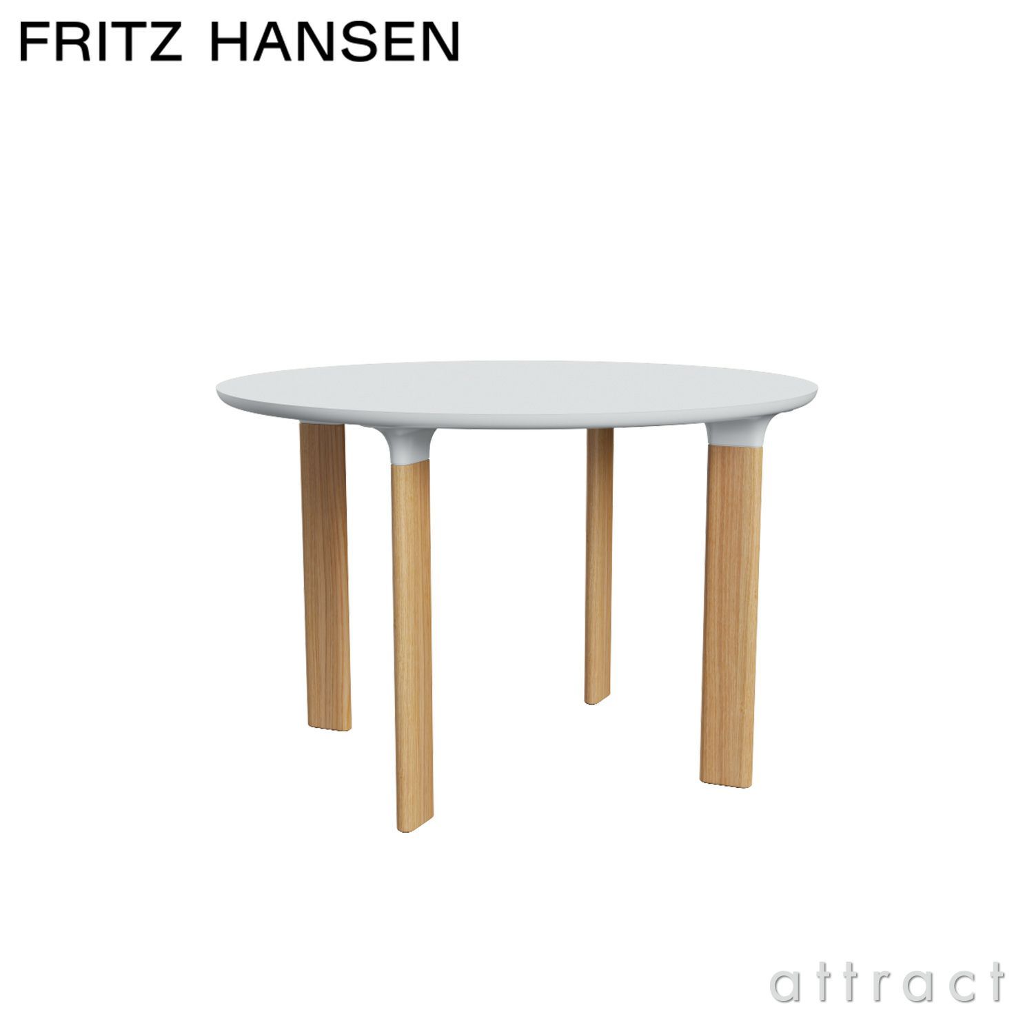 FRITZ HANSEN フリッツ・ハンセン ANALOG アナログテーブル JH93 ダイニングテーブル ラウンドテーブル Φ110cm デザイン：ハイメ・アジョン