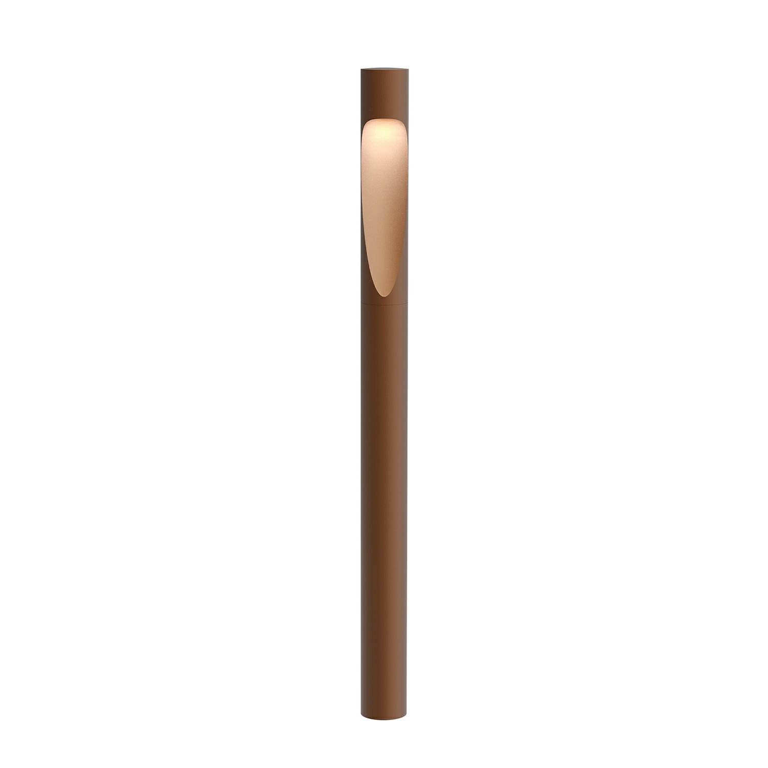 Louis Poulsen ルイスポールセン Flindt Garden Bollard フリント ガーデン ボラード ロング 2700K 屋外用 スパイク式 カラー：コールテン鋼色 デザイン：クリスチャン・フリント *電源ボックス含む