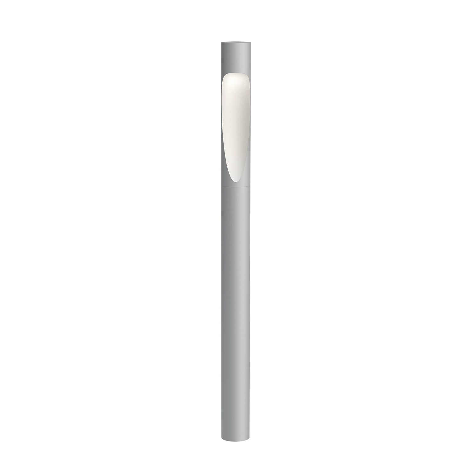 Louis Poulsen ルイスポールセン Flindt Garden Bollard フリント ガーデン ボラード ロング 2700K 屋外用 スパイク式 カラー：アルミ色 デザイン：クリスチャン・フリント *電源ボックス含む