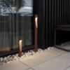 Louis Poulsen ルイスポールセン Flindt Garden Bollard フリント ガーデン ボラード ショート 2700K 屋外用 スパイク式 カラー：ブラック デザイン：クリスチャン・フリント *電源ボックス含む