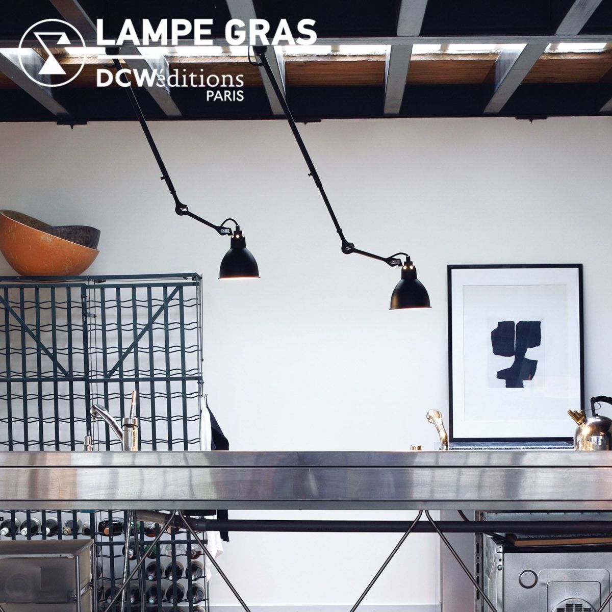 DCW editions ディーシーダブリュー エディションズ LAMPE GRAS ランペグラス CEILING LAMPS No.302 シーリングランプ デザイン：ベルナール・アルビン・グラ