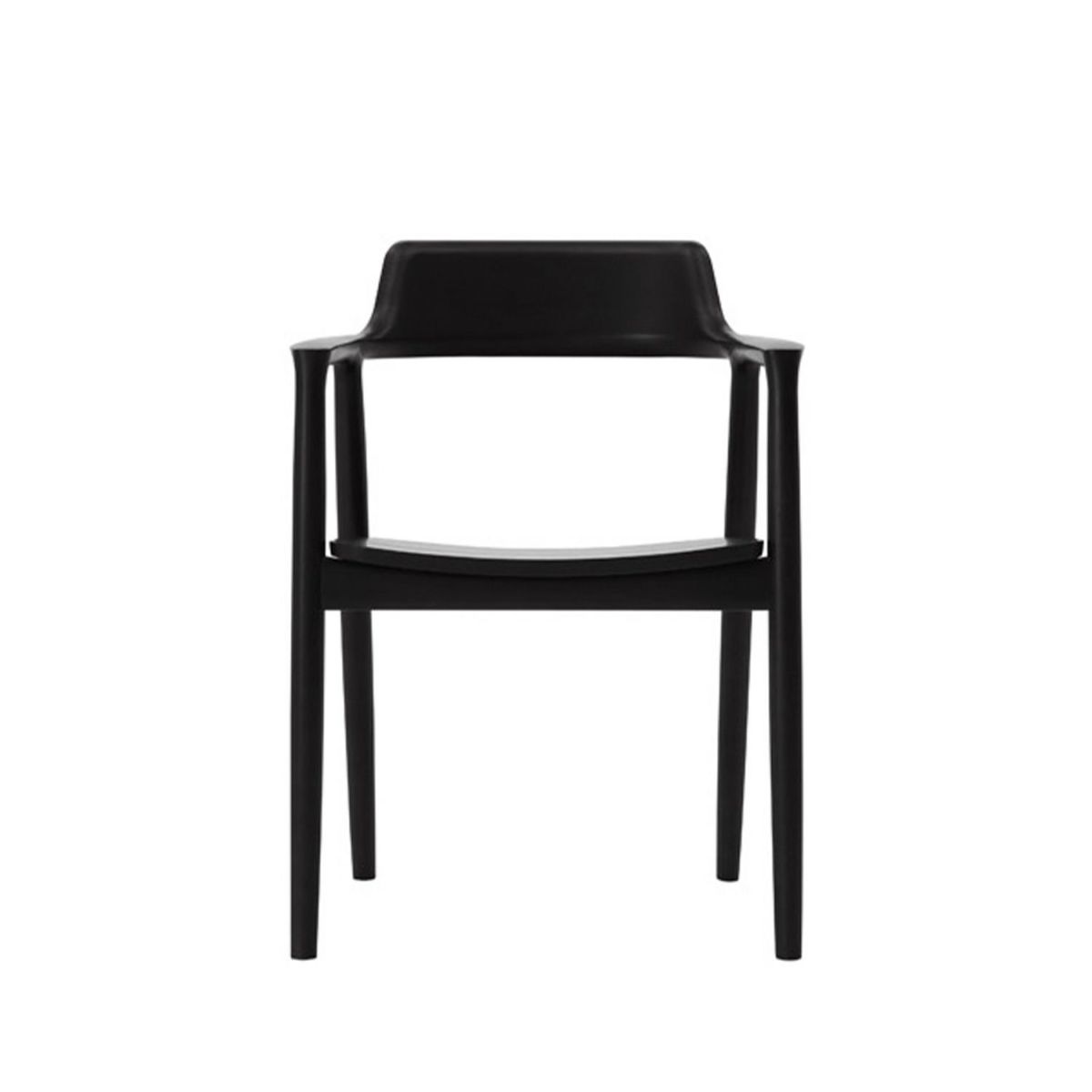 Maruni マルニ木工 MARUNI COLLECTION マルニコレクション HIROSHIMA ヒロシマ アームチェア レッドオ－ク 板座 デザイン：深澤 直人