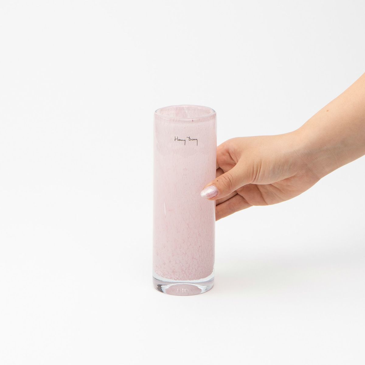 Henry Dean ヘンリー ディーン Pipe S パイプ S フラワーベース ハンドメイド ガラス 花器