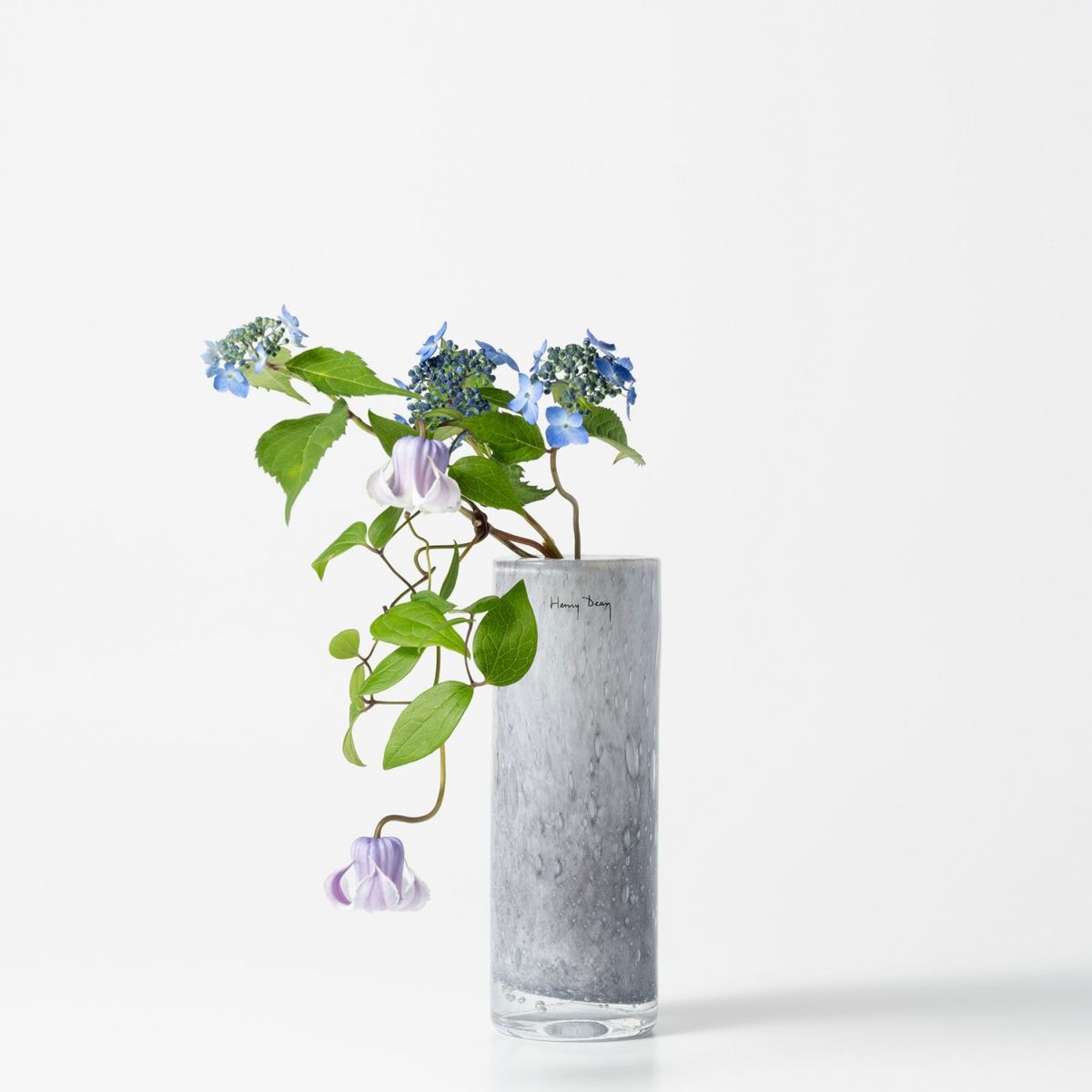 Henry Dean ヘンリー ディーン Pipe S パイプ S フラワーベース ハンドメイド ガラス 花器