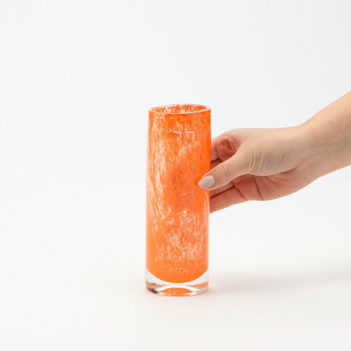 Henry Dean ヘンリー ディーン Pipe S パイプ S フラワーベース ハンドメイド ガラス 花器