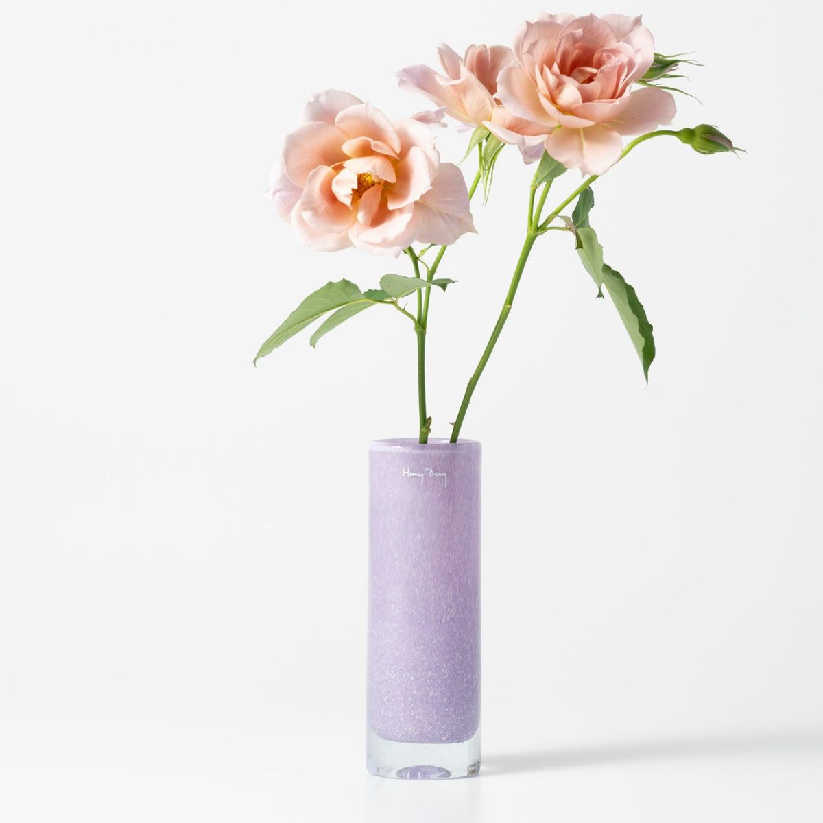 Henry Dean ヘンリー ディーン Pipe S パイプ S フラワーベース ハンドメイド ガラス 花器