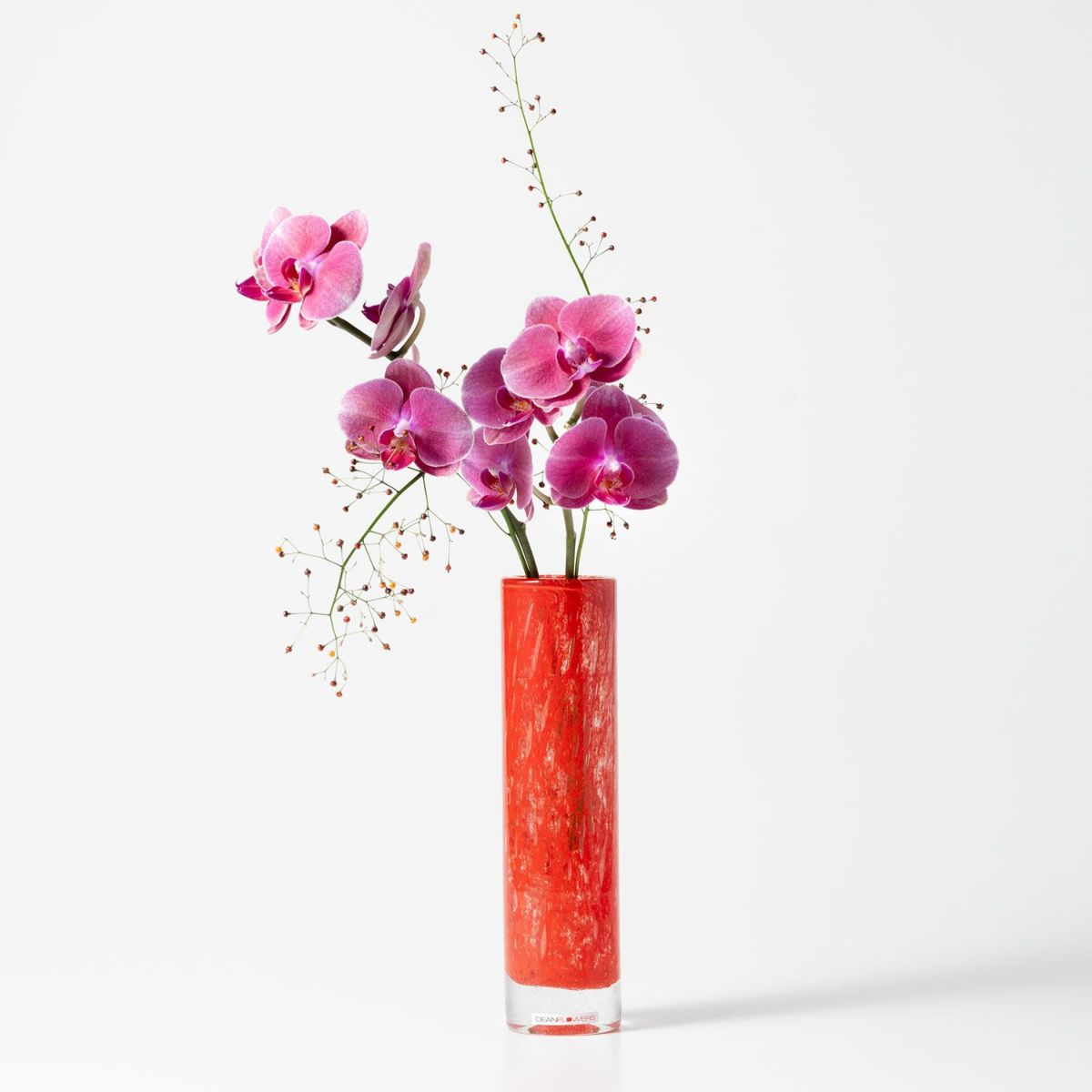 Henry Dean ヘンリー ディーン Pipe M パイプ M フラワーベース ハンドメイド ガラス 花器