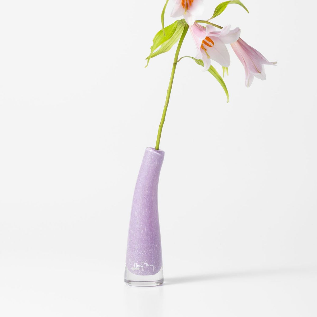 Henry Dean ヘンリー ディーン Grass S グラス S フラワーベース ハンドメイド ガラス 花器