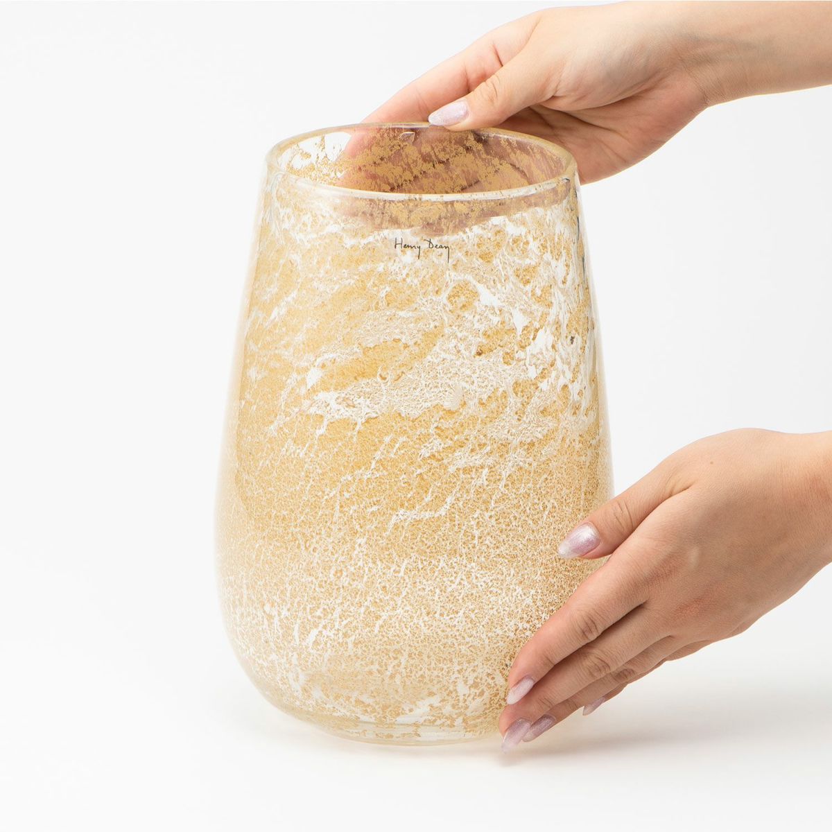 Henry Dean ヘンリー ディーン Stromboli S ストロンボリ S フラワーベース ハンドメイド ガラス 花器