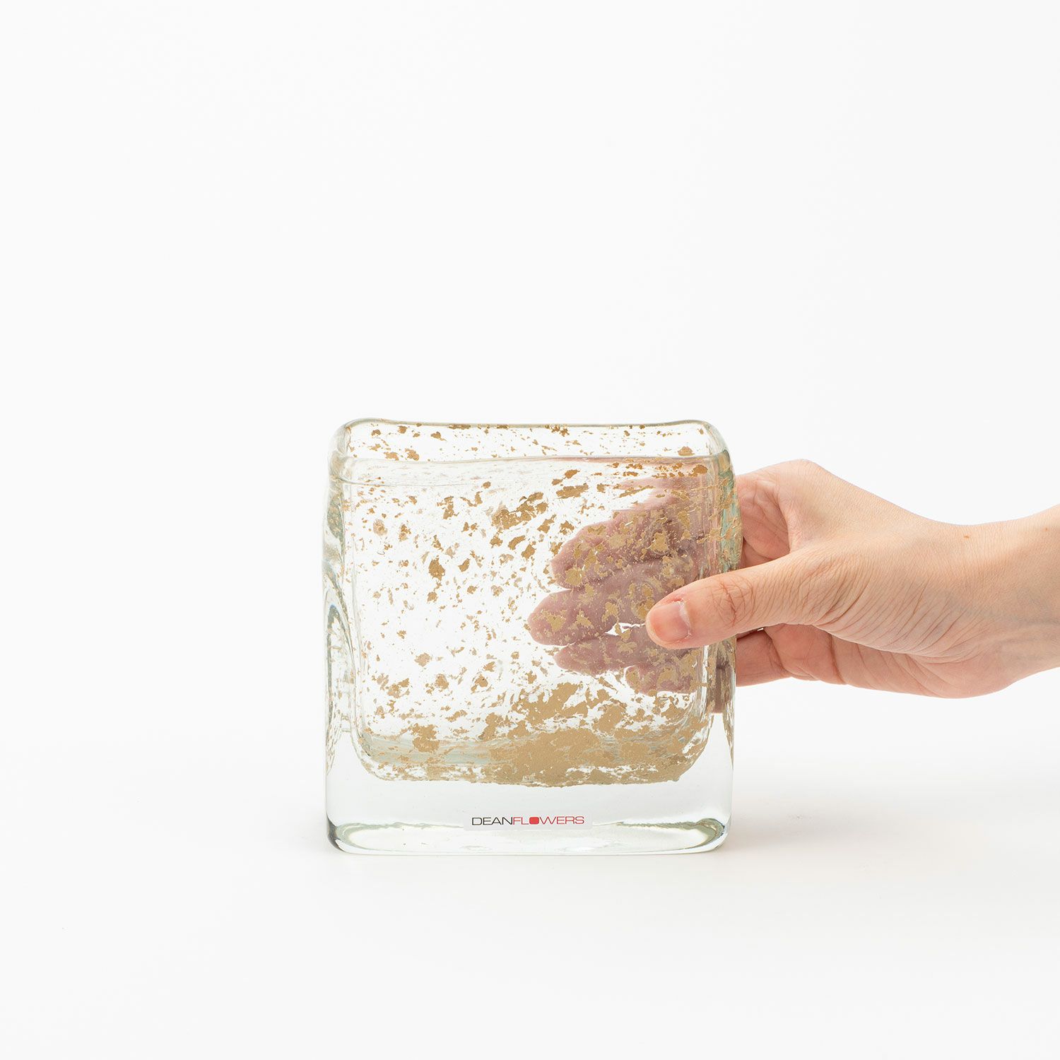 Henry Dean ヘンリー ディーン Square XS スクエア XS フラワーベース ハンドメイド ガラス 花器