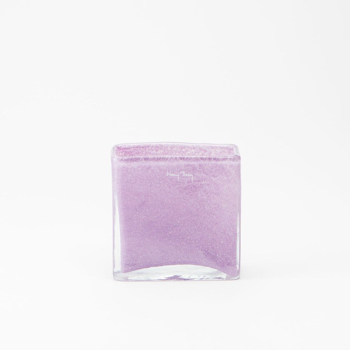 Henry Dean ヘンリー ディーン Square XS スクエア XS フラワーベース ハンドメイド ガラス 花器