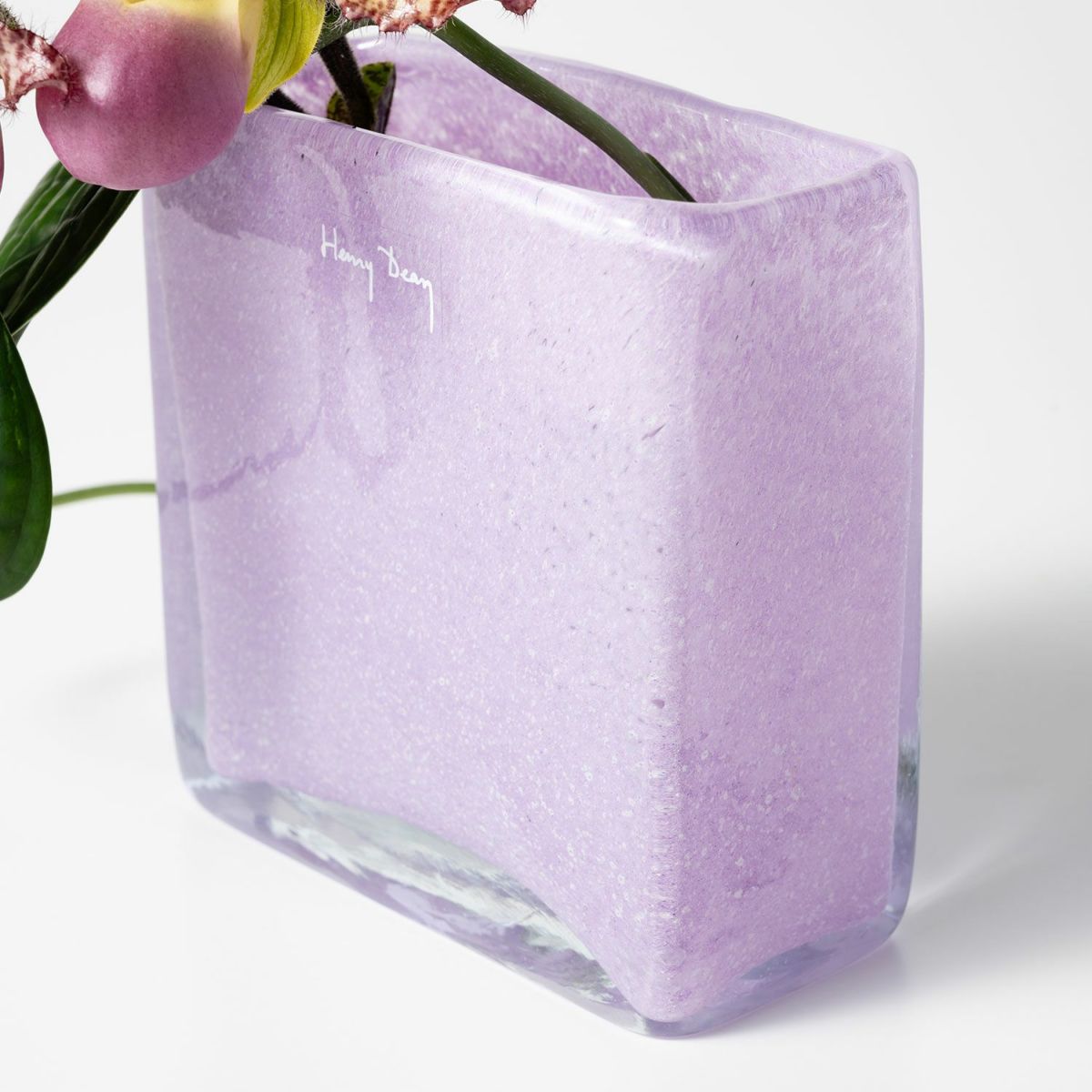 Henry Dean ヘンリー ディーン Square XS スクエア XS フラワーベース ハンドメイド ガラス 花器