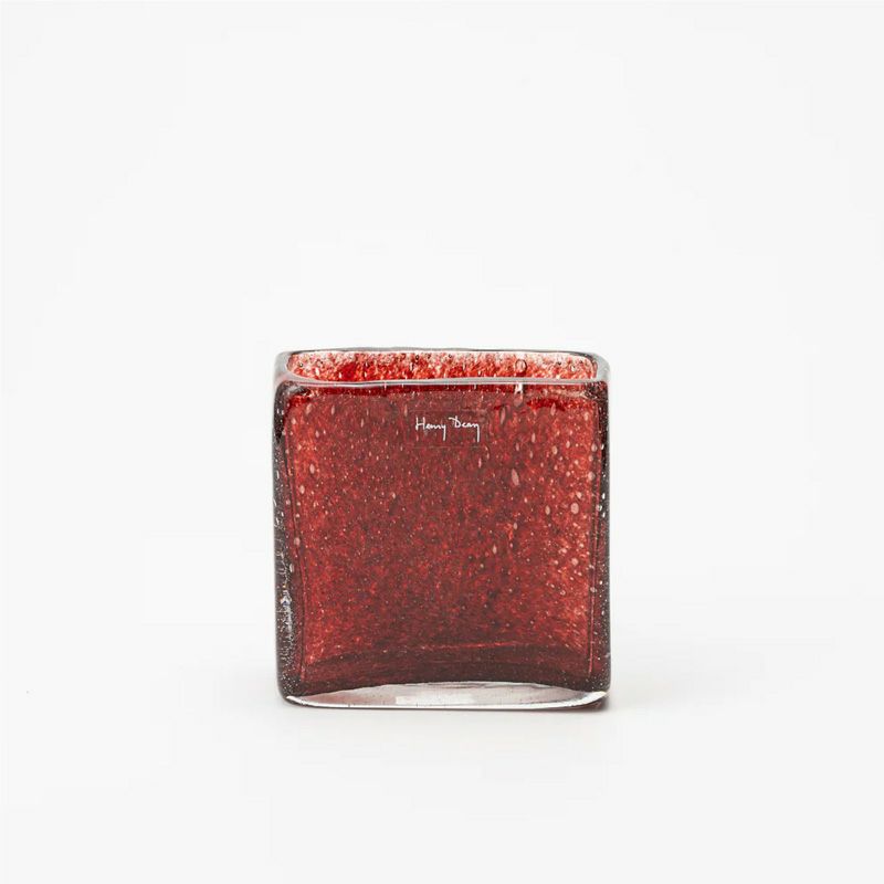 Henry Dean ヘンリー ディーン Square XS スクエア XS フラワーベース ハンドメイド ガラス 花器