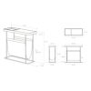 DUENDE デュエンデ COMPANION with Magazine Rack コンパニオン with マガジンラック サイドテーブル DU0036 DU0033 カラー：2色 デザイン：Peter Mac Cann