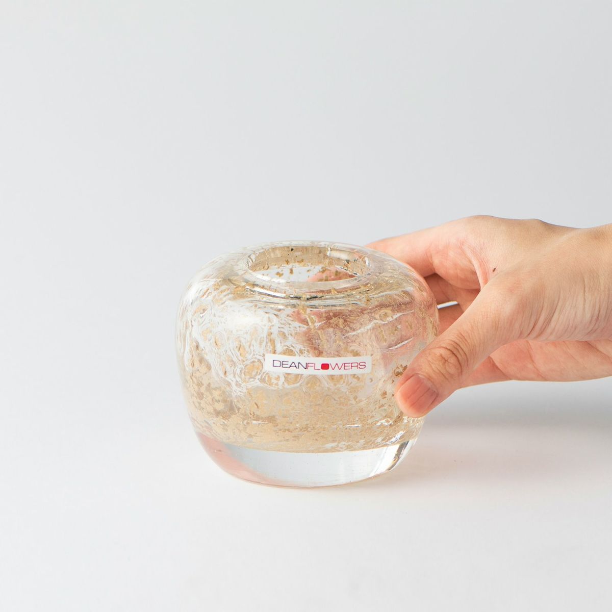 Henry Dean ヘンリー ディーン Drop S ドロップ S フラワーベース ハンドメイド ガラス 花器