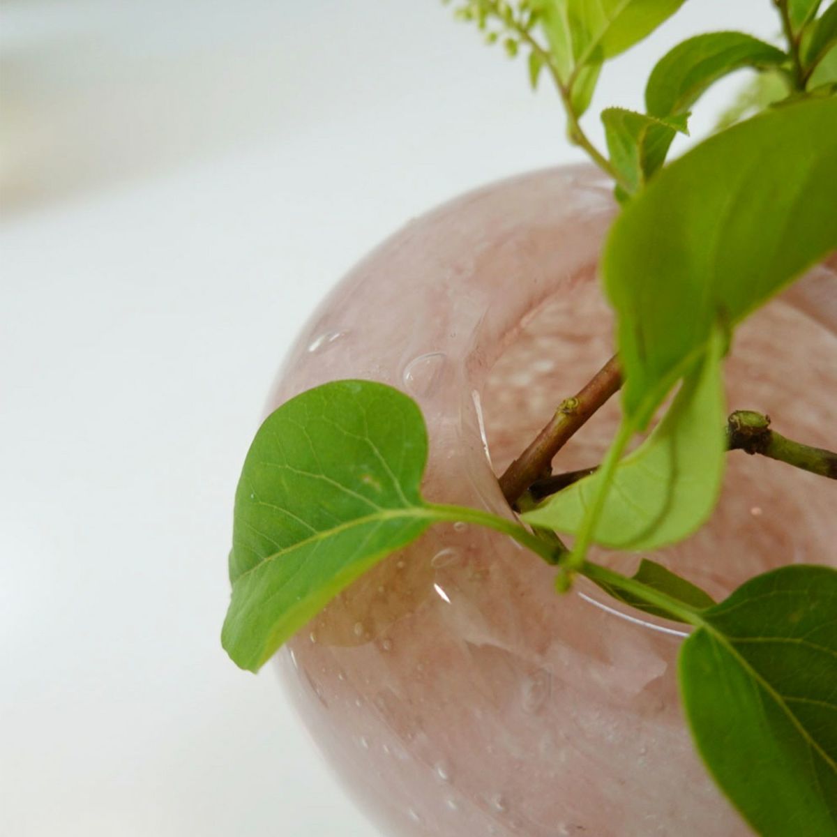 Henry Dean ヘンリー ディーン Drop S ドロップ S フラワーベース ハンドメイド ガラス 花器