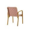 Artek アルテック 45 Armchair 45 アームチェア ラウンジチェア ハニーステイン リネンウェビングテープ カラー：6色 アームレスト：カバーなし デザイン：アルヴァ・アアルト